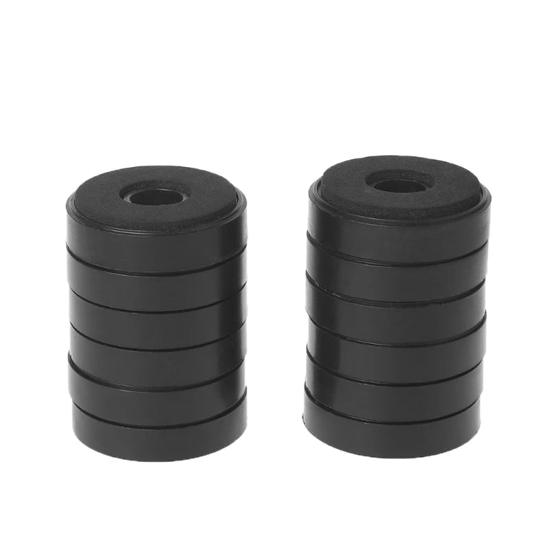 12Pcs Shock Absorption Damping For Audio Stereo Speakers Amplifier Feet Pad