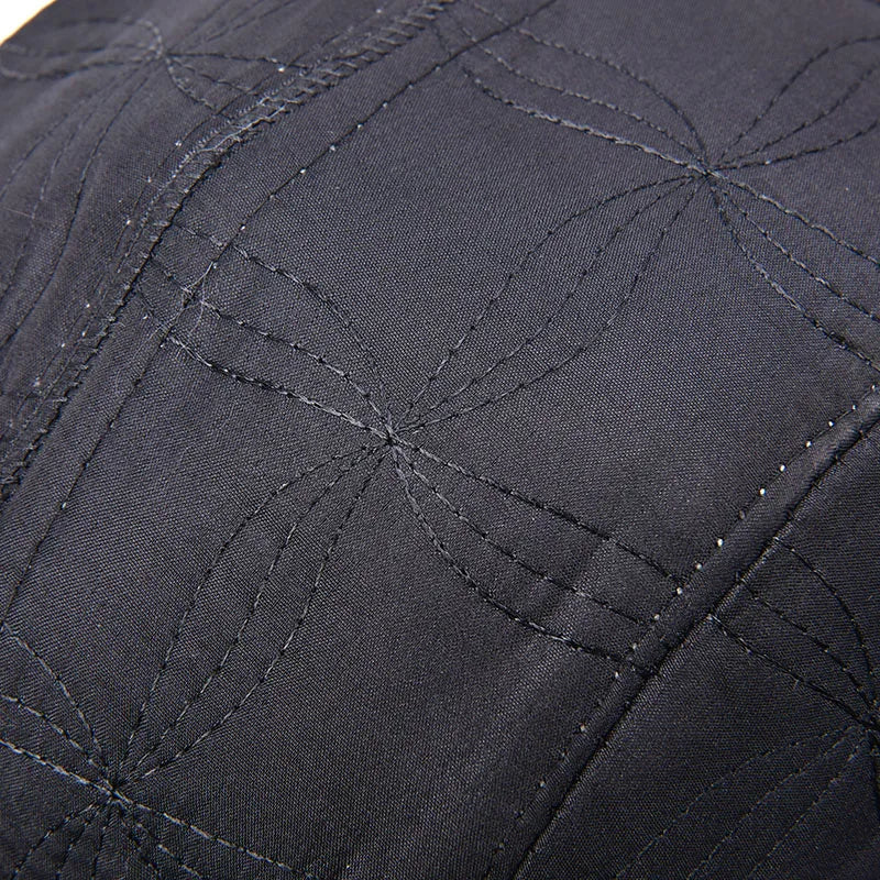 Wholesale Winter Real Leather Bomber Hats for Men Thick Russia Ushanka Trapper Caps Warm Genuine Fox Fur Hunting Caps Ski Hat
