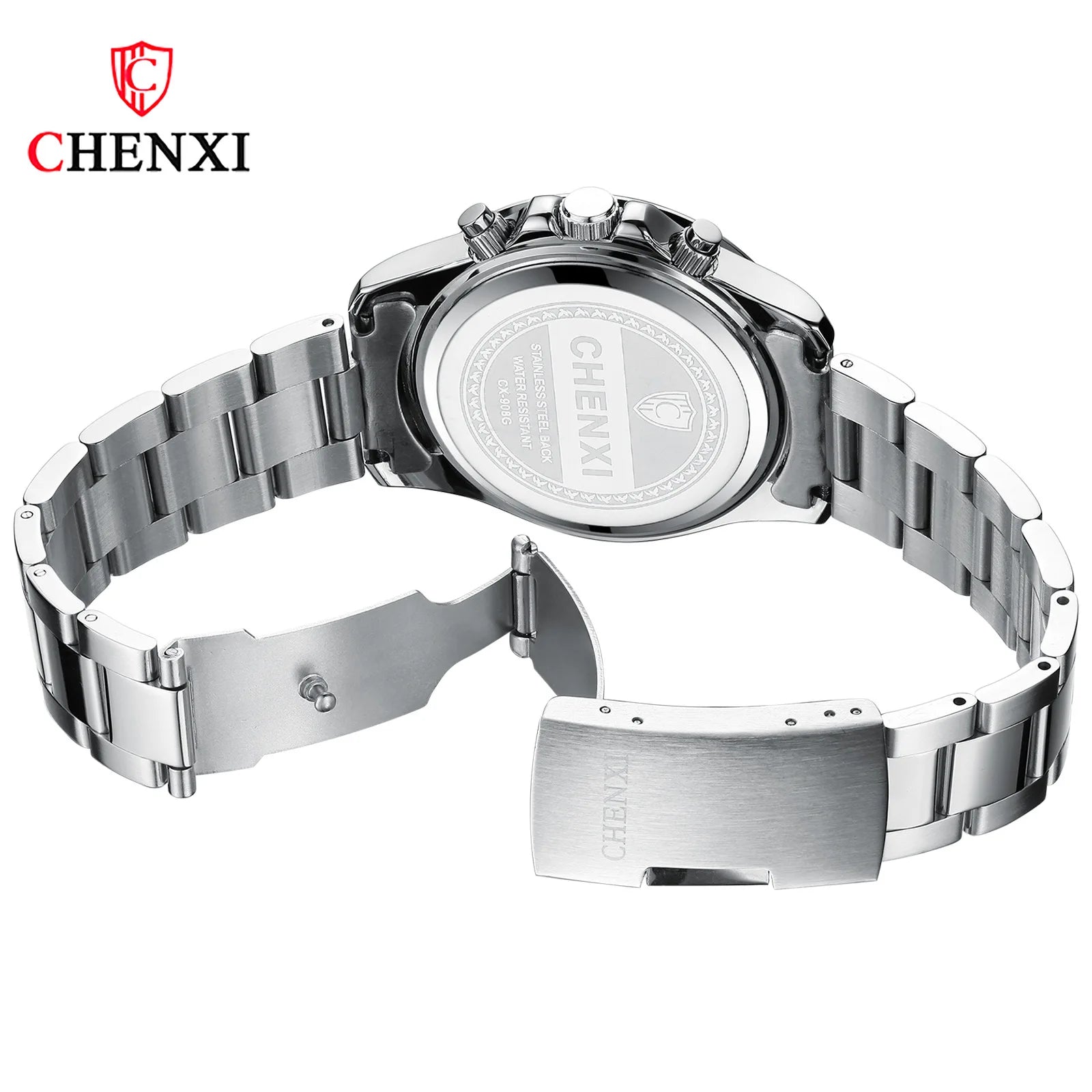 OEM CHENXI 908 Watches 2023 New Men's Quartz Watch Stylish Luminous Hands with Calendar Life Waterproof Men's Watches