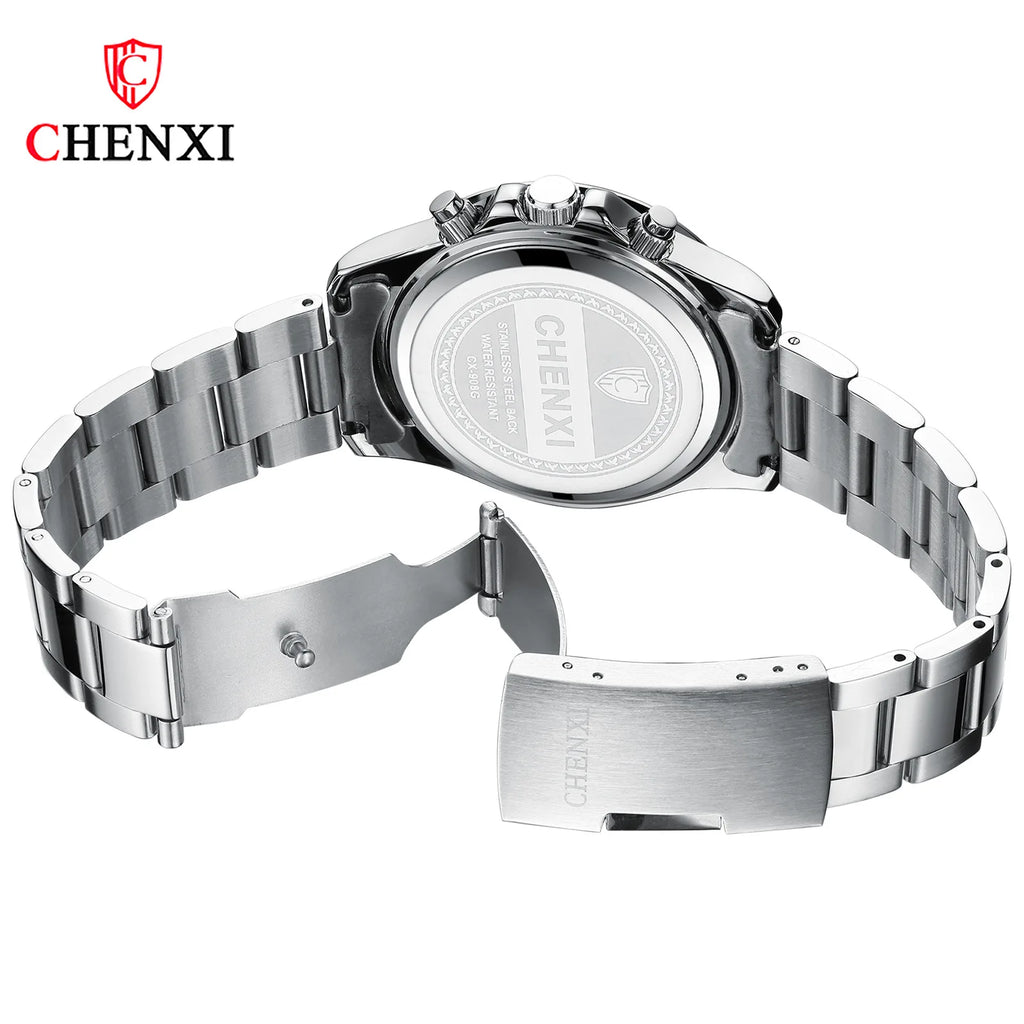 OEM CHENXI 908 Watches 2023 New Men's Quartz Watch Stylish Luminous Hands with Calendar Life Waterproof Men's Watches