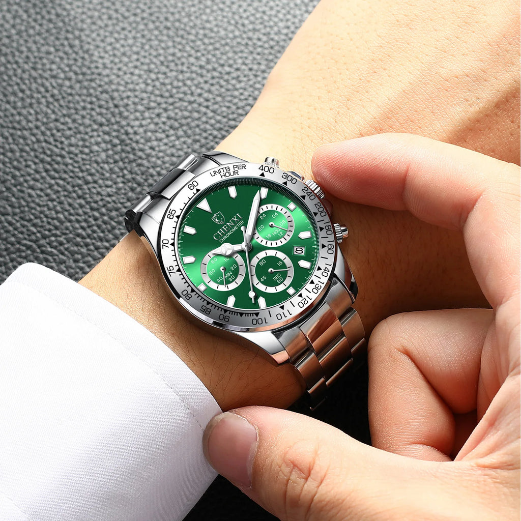OEM CHENXI 908 Watches 2023 New Men's Quartz Watch Stylish Luminous Hands with Calendar Life Waterproof Men's Watches