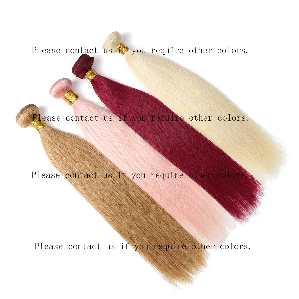 #6 #8 #10 Straight Human Hair Bundles Wholesale Hair Weaving Bundles Customize Hair Extension Remy Human Hair Weave 10A