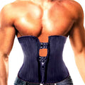 Fajas Colombian Body Shaper Girdles Men Modeling Strap Waist Trainer Fat Compression Belt Workout Shapewear Latex Cincher Corset