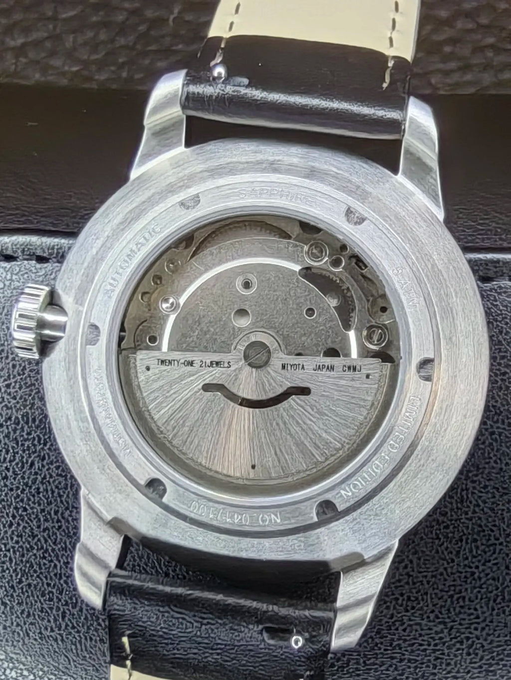 Super Luminous Independent Watchmaking Sapphire Stainless Steel Mechanical Watch Personalized Automatic Fashion Large Dial
