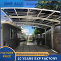 Luxury Carport with Aluminum Alloy Frame Windproof & Waterproof Polycarbonate Canopy for Car Parking for Patio Use