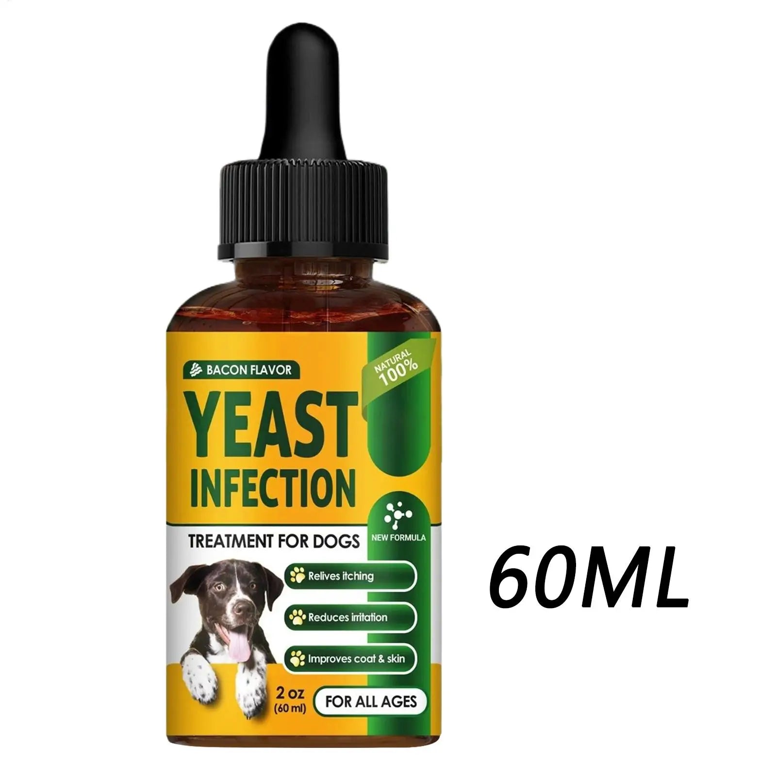 60ml Dog Itch Relief N atural Soothing Oil Anti Itch For Small Medium Large Breeds Pet Puppy Relieve Dryness Health Pet Care