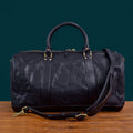PNDME fashion designers handmade genuine leather men's large-capacity travel bags outdoor fitness cow leather storage handbag