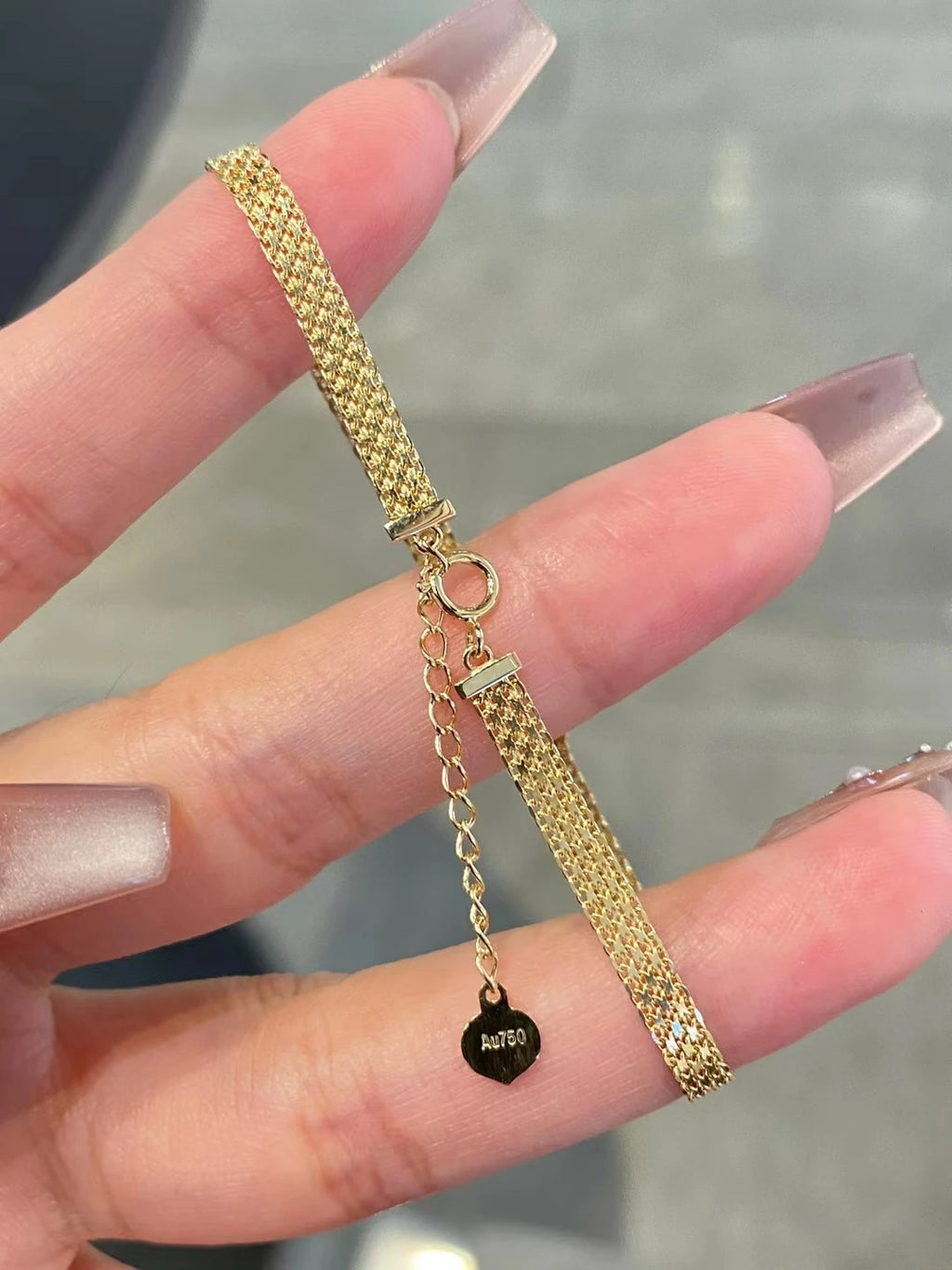 18K gold natural ruby Diamond bracelet Tank Woven chain Fashion Valentine gift Pigeon red Ruby bracelet wholesale