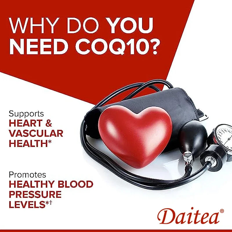 Coenzyme Q10 Capsules,Promote Cardiovascular Health and Heart Health,Provide Energy,Support Joint Health,Promote Overall Health