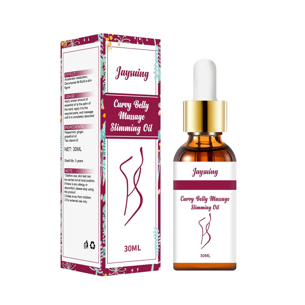 Body Care Oil Nourishing Firming Fat Burning Belly Waist Anti-Cellulite Relax Massage Shaping Tighten Weight Lose Slimming Oil