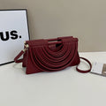 Fashion Handbag Luxury Gold Evening Clutch Bag Women Designer Handwoven Noodle Bags Large Capacity Pu Leather Messenger Bag