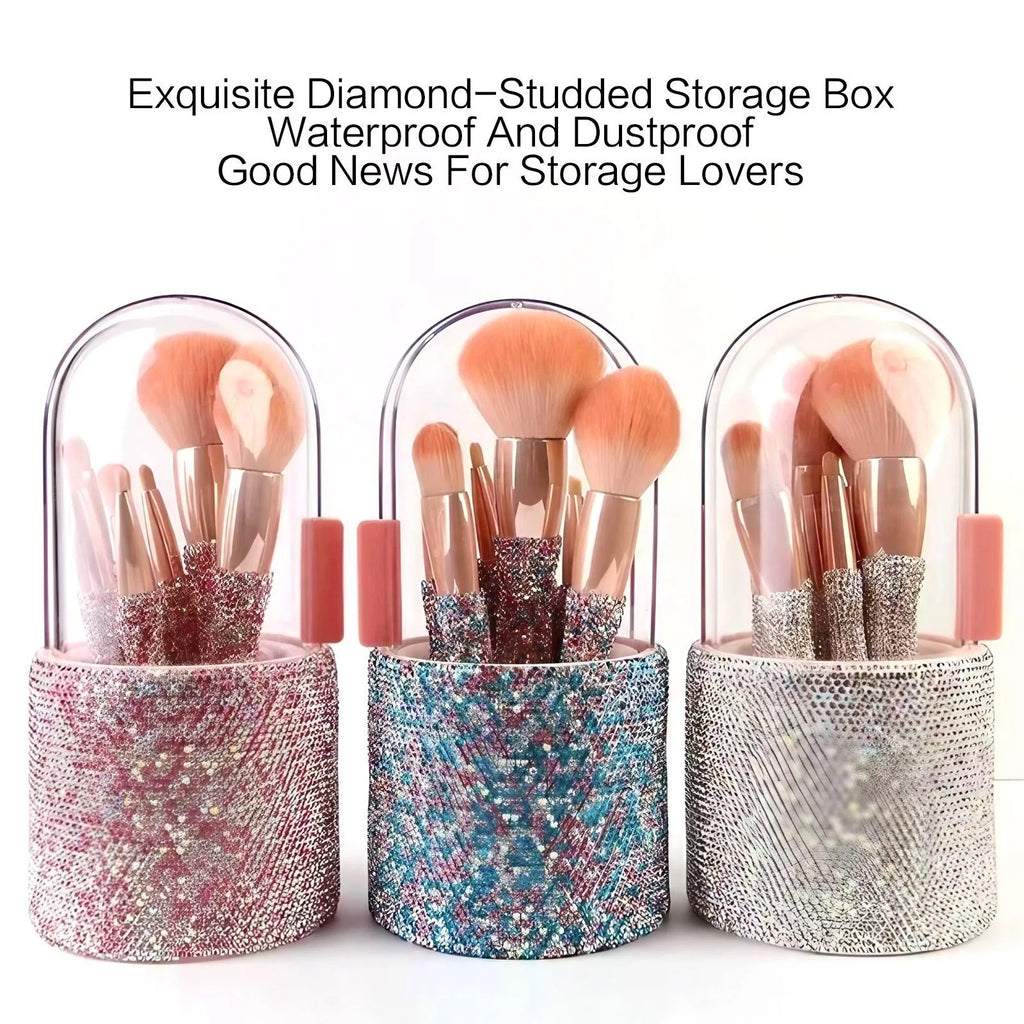 8pcs Professional Synthetic Makeup Brushes Set Powder Concealer Eyeshadow Cosmetic Brush Tools