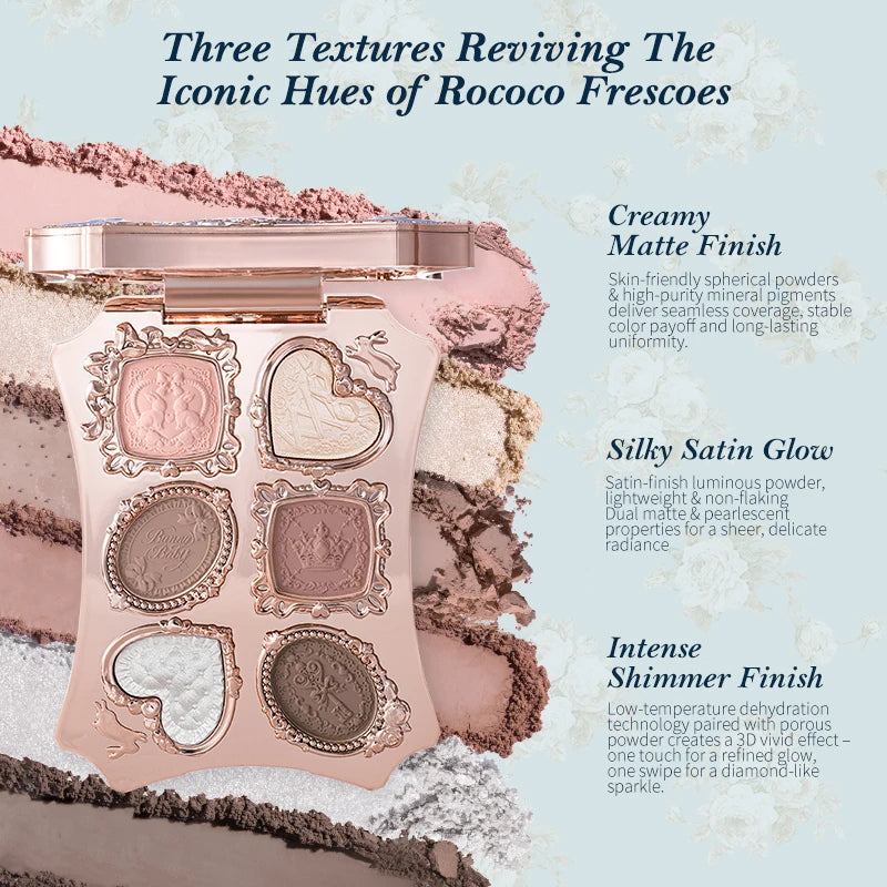 [NEW]Flower Knows Bunny Garden Collection 6-Color Makeup Palette