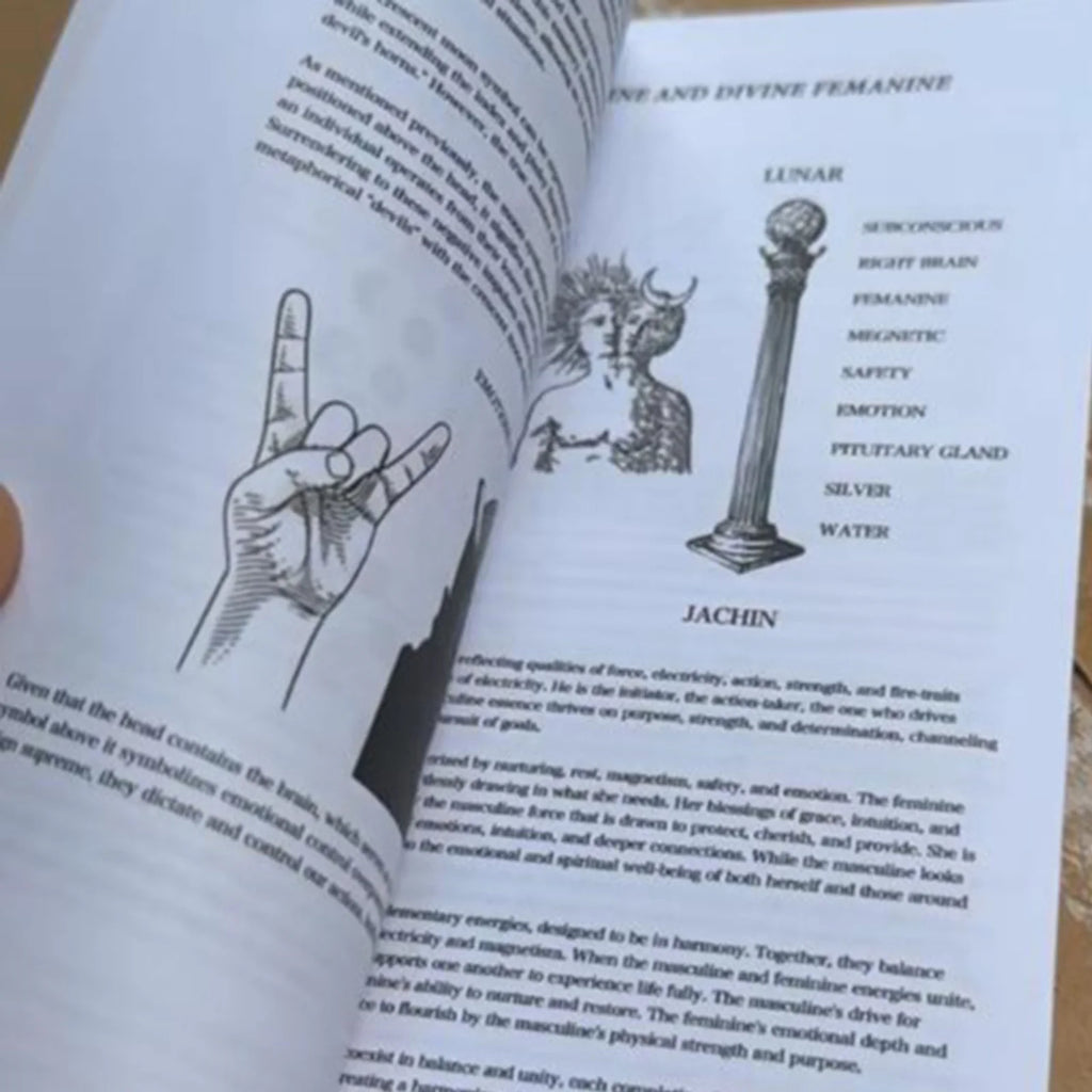 Book Of Wisdom With Colorful Pages Philosophical Life Guidance Notebook For Self Reflection And Meditation