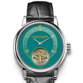 New Year's watch gift  limited edition genuine watch men's mechanical watch tourbillon hollow leather waterproof