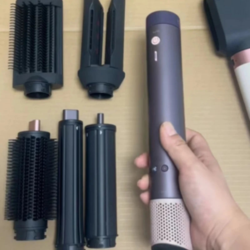 New ArivaL Complete Set of Accessories for HS09 New Hair Curler - Multi-Functional Styling Hair Dryer & Hair Straightener