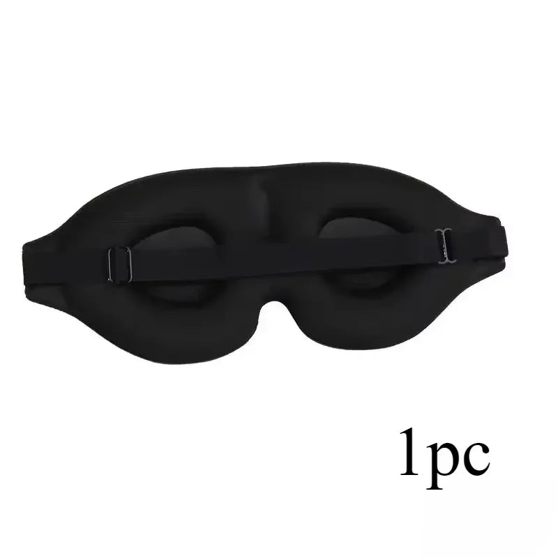 Eye Mask for Sleeping 3D Contoured Cup Blindfold Concave Molded Night Sleep Face Masks Block Out Light with Women Men Eyepatch