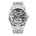 AESOP Men Flying Tourbillon Movement Mechanical Automatic Luxury Watches Wristwatches Skeleton Watch Brand For Man Sapphire