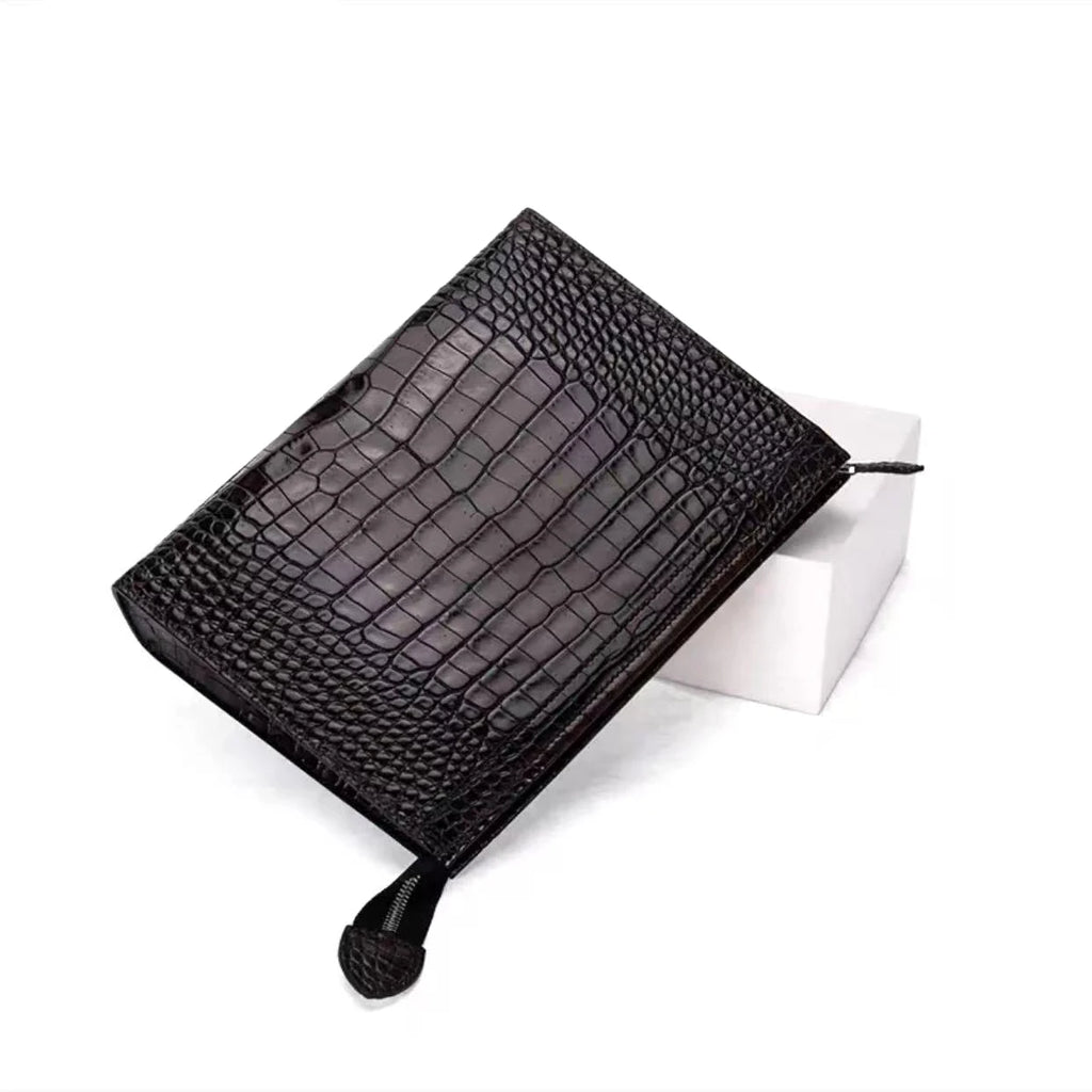 shengzhuang new men clutch bag male bag crocodile bag hand bag male leisure fashion men bag zipper