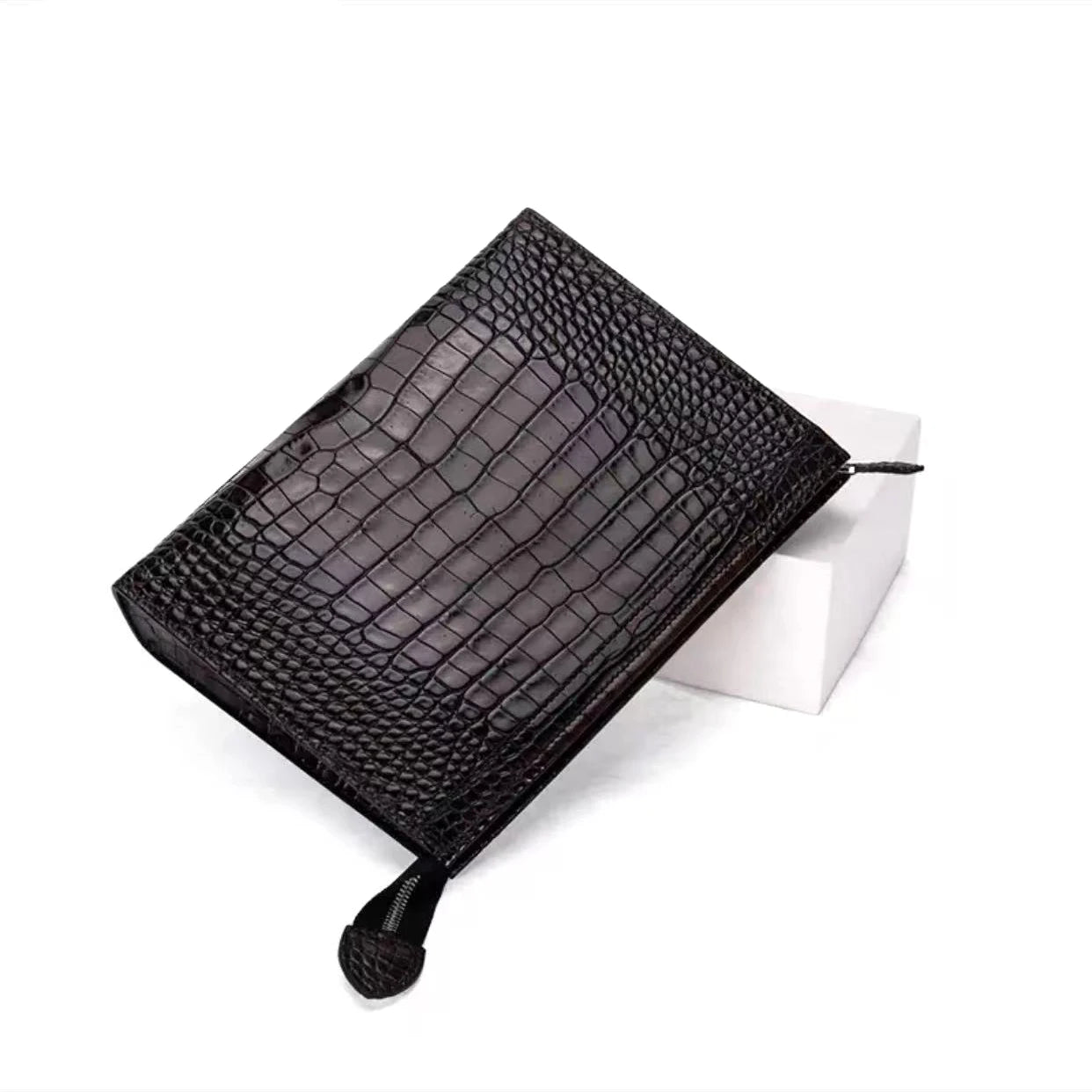 shengzhuang new men clutch bag male bag crocodile bag hand bag male leisure fashion men bag zipper