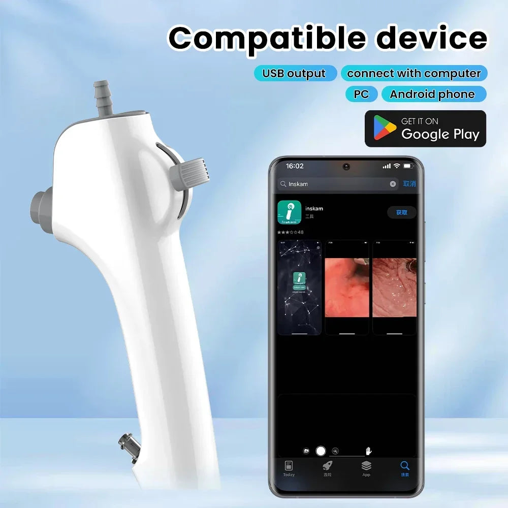 Disposable ENT Veterinary Endoscope Camera Multi-function Flexible Urology Endoscopy Cystoscope For Animal Pet Surgical