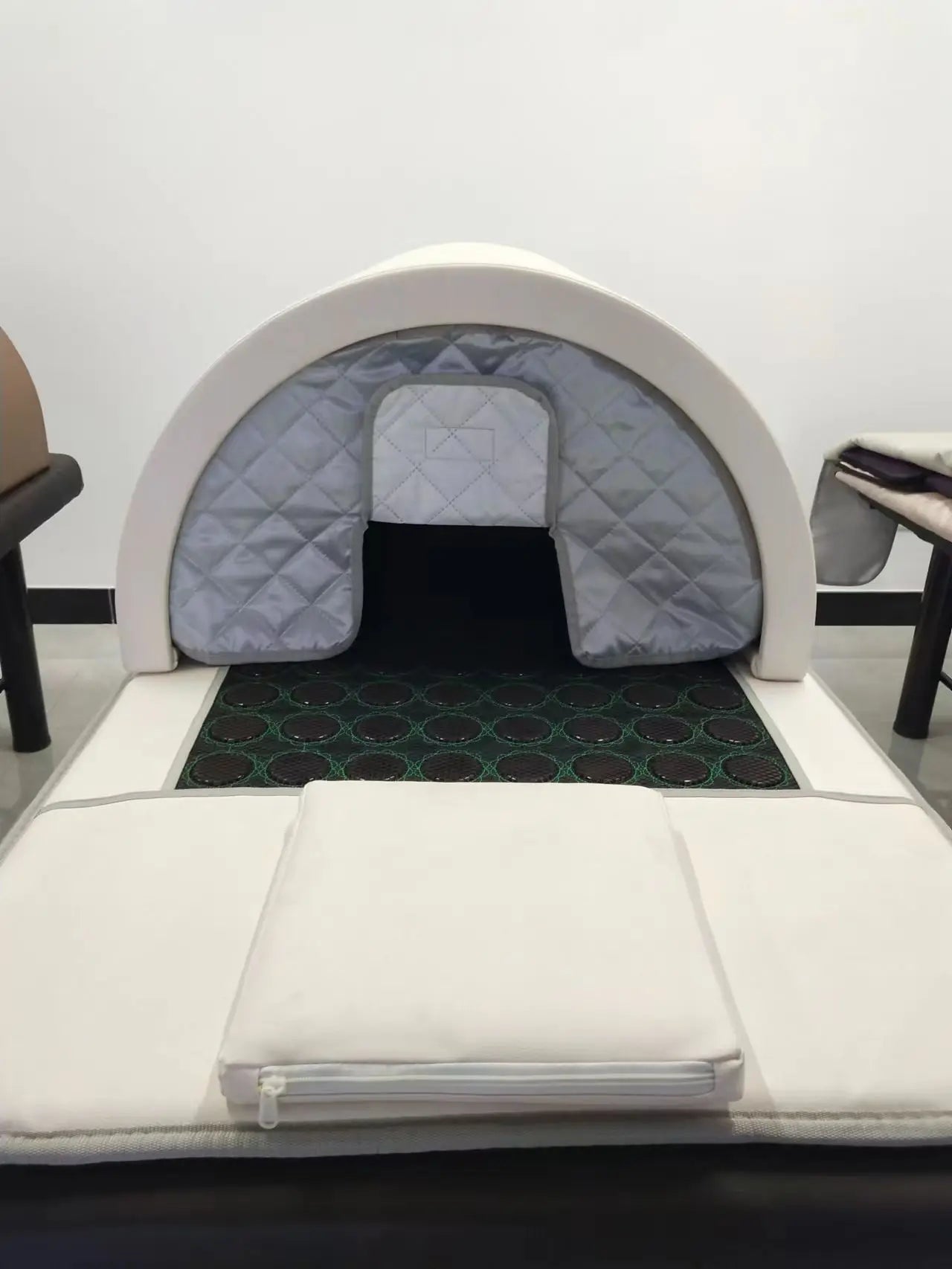 far infrared body slimming sauna bed tourmaline therapy heated detox sauna bed