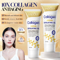 SADOER Collagen Exfoliating Face Gel Anti-Aging Creams Moisturizing Deep Cleansing Exfoliator Face Wash Facial Cleanser