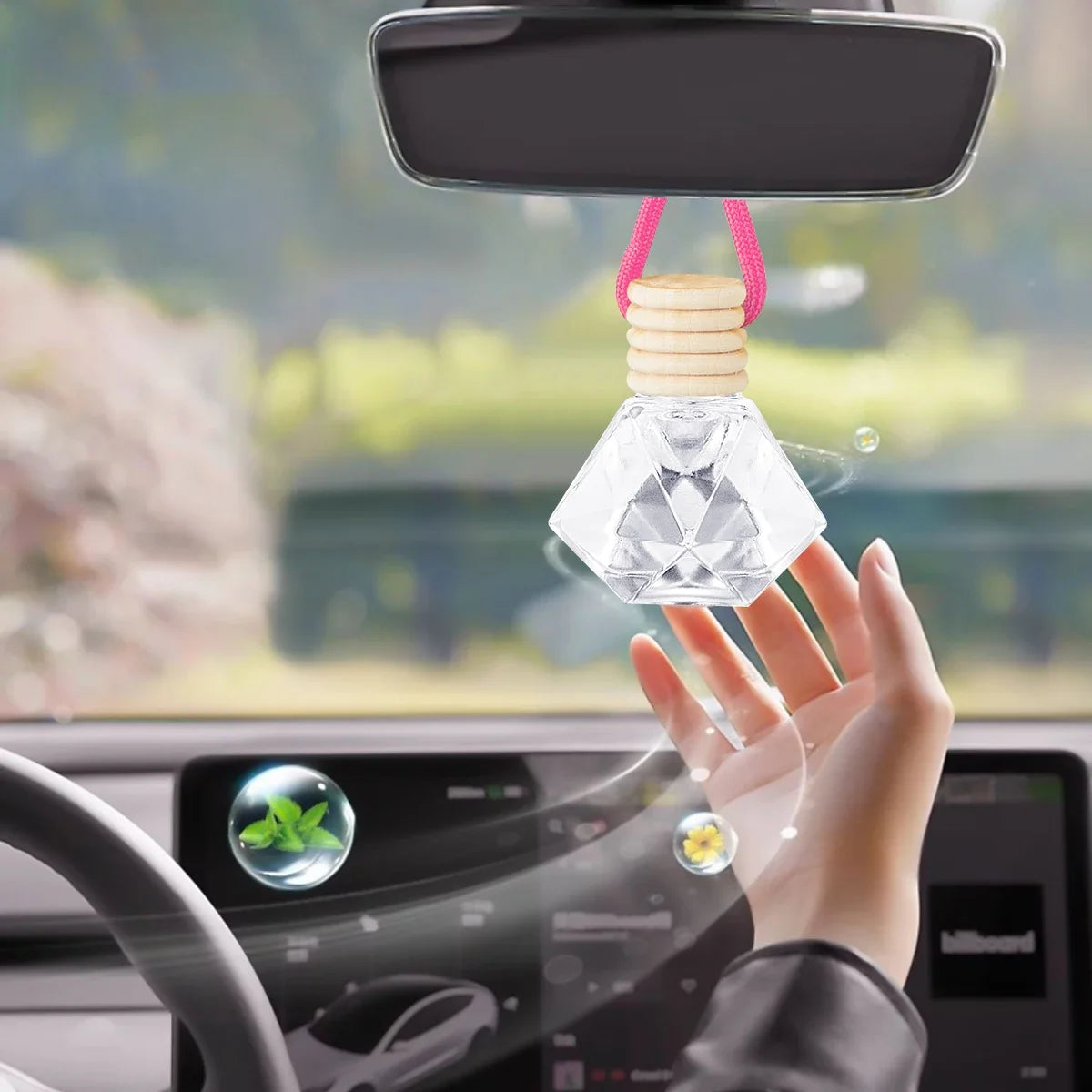 Perfume for cars - fresh air for cars, car fragrance for car interior parts, lasting and fresh fragrance, suitable for cars