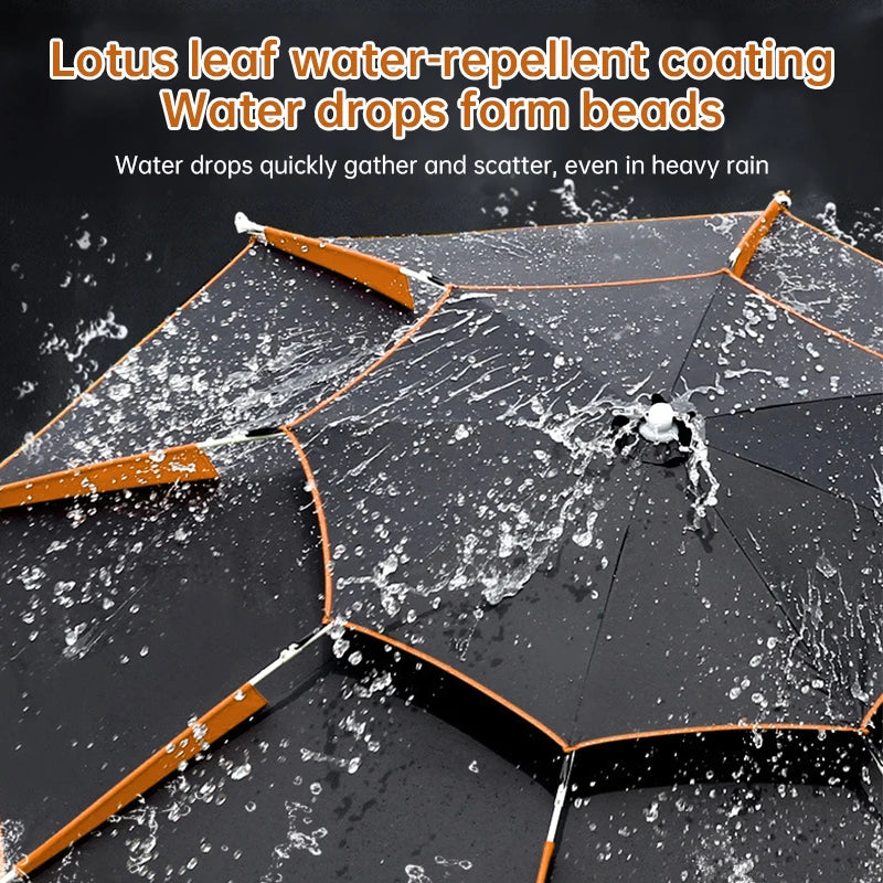 Outdoor Fishing Sunshade Umbrella 360 Degree Adjustable Clamp Beach Umbrella Anti UV Sun Parasol Fishing Waterproof Canopy