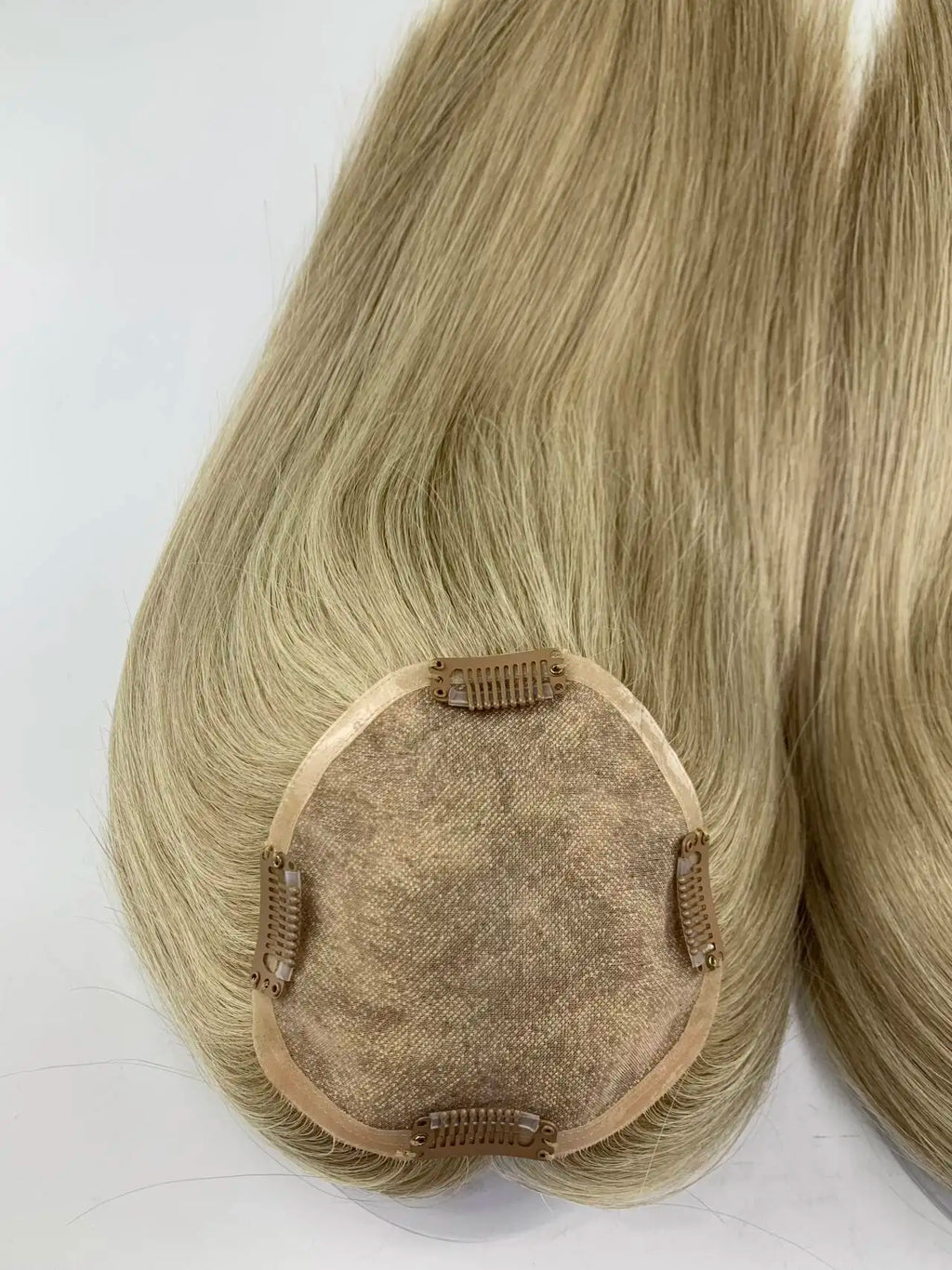 Premium High-Density Topper | Virgin Human Hair | Monofilament Base | No Short Hair | Wide Color & Size Range