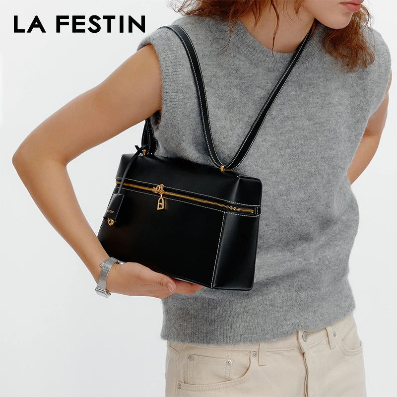 LA FESTIN Original Brand Bags Shoulder Bags Women's bag 2026 Luxury Handbag Square bag Large Bag Crossbody Bags