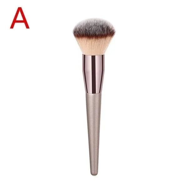 New 10Pcs Champagne Gold Makeup Brushes Set Loose Powder Eyeshadow Blush Brush Cosmetic Beauty Tools