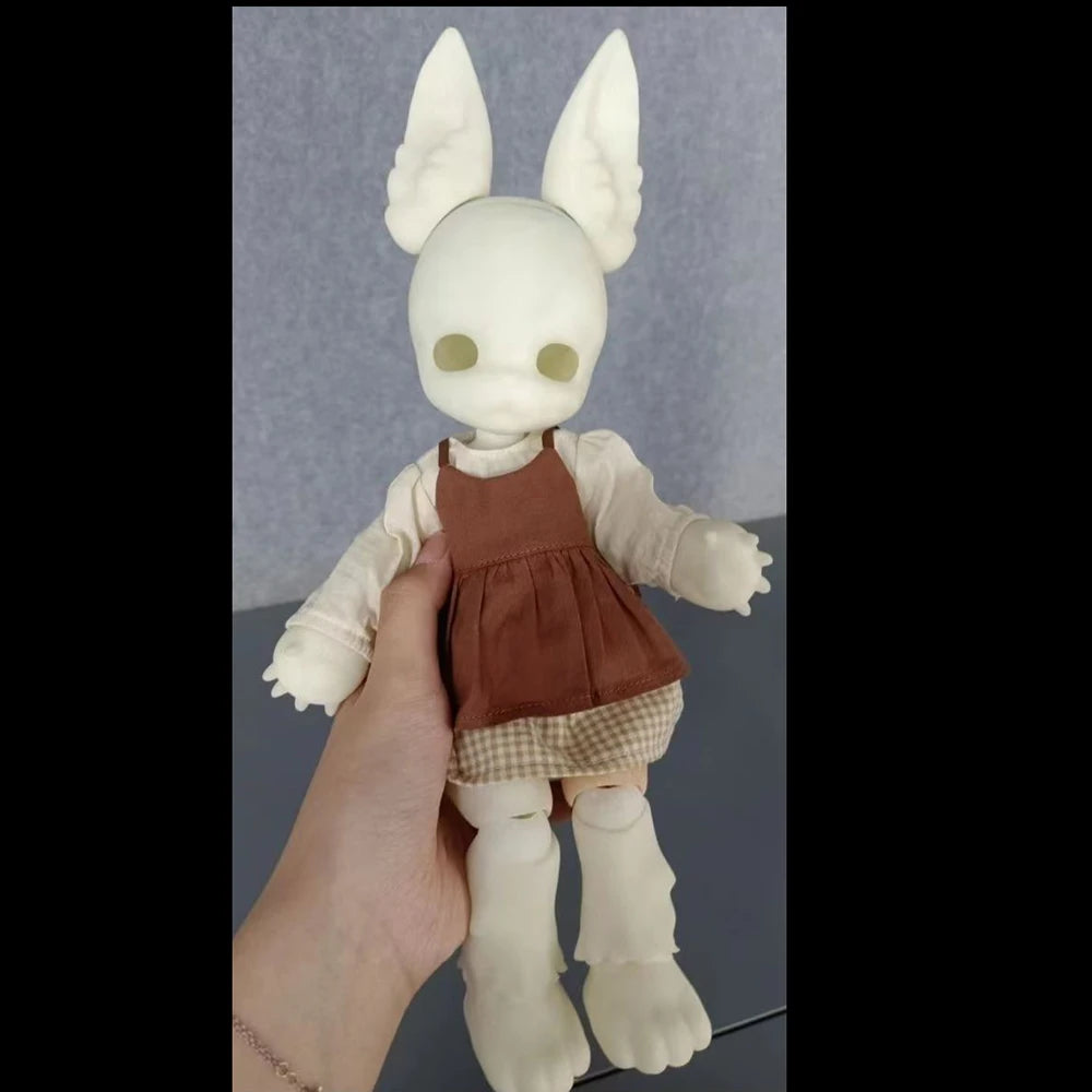 Anime Doll 1/6 BJD Doll No Makeup Resin Material Lovely Doll DIY Doll Accessories No Makeup Toys For Gifts