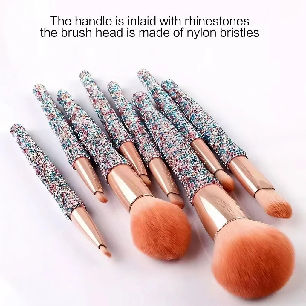 8pcs Professional Synthetic Makeup Brushes Set Powder Concealer Eyeshadow Cosmetic Brush Tools