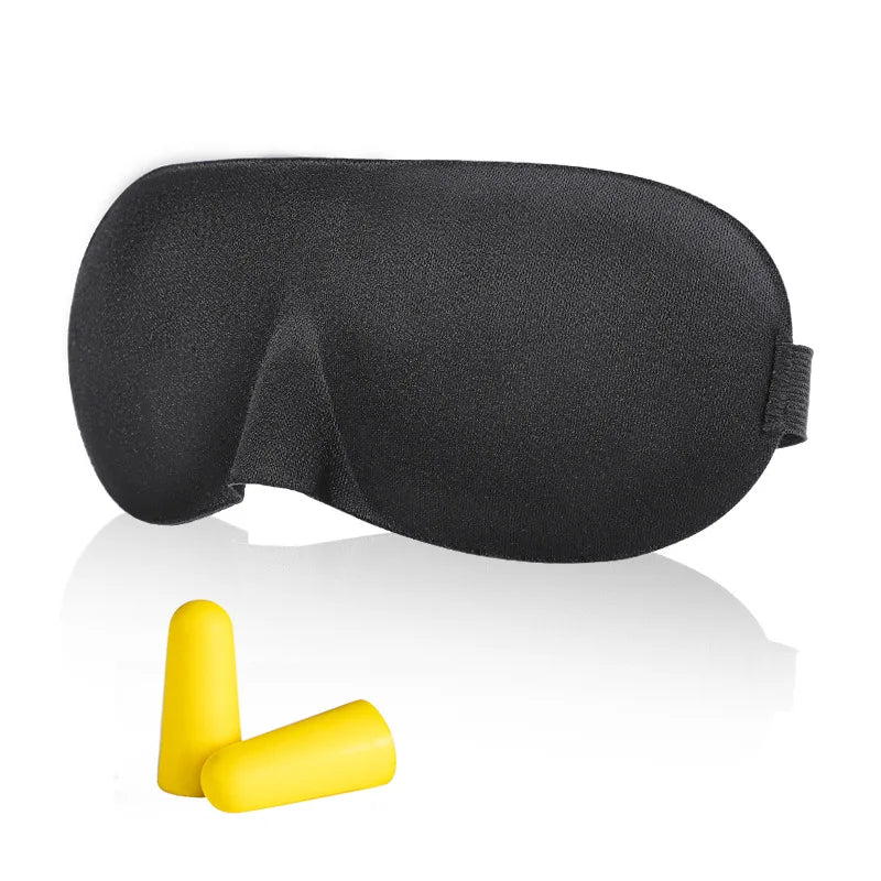 Eye Mask for Sleeping 3D Contoured Cup Blindfold Concave Molded Night Sleep Face Masks Block Out Light with Women Men Eyepatch