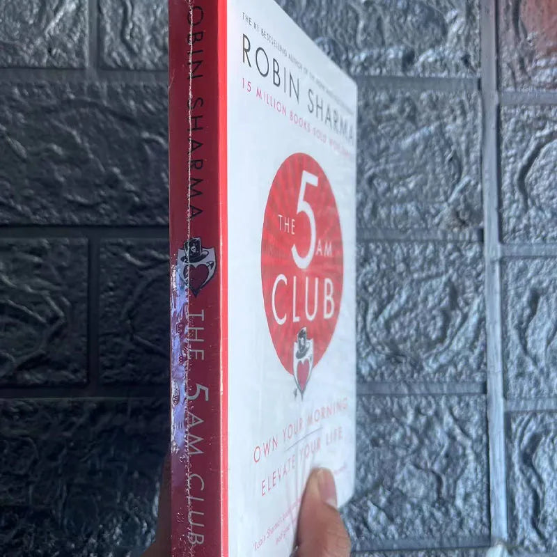 Robin Sharma's 5AM Club Provides You with English Books To Improve Your Life Tomorrow. English Books Book Books