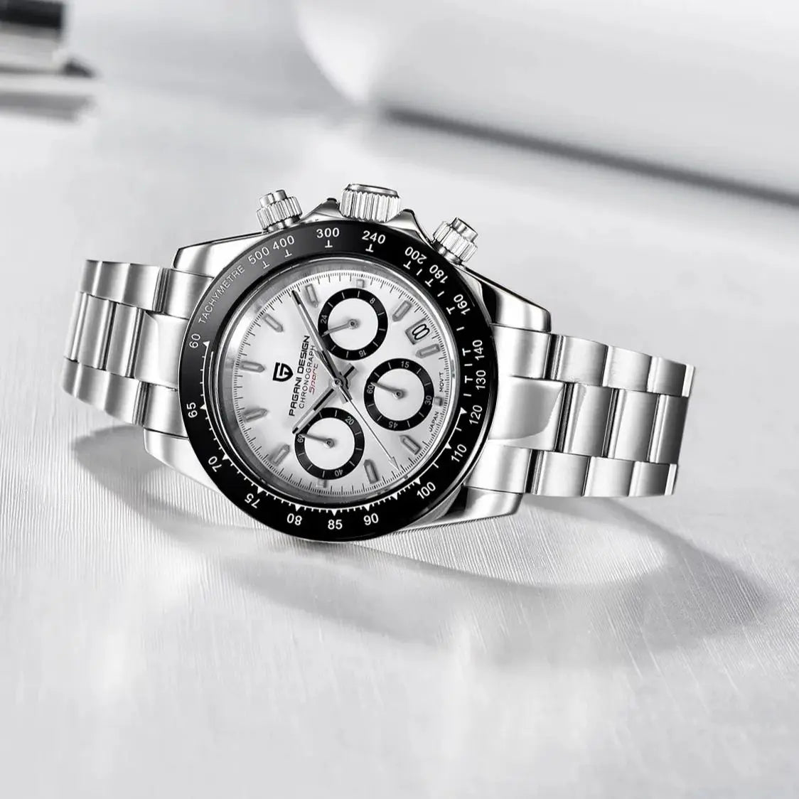 PAGANI DESIGN 2025 New Men Watches Luxury AR Sapphire crystal Quartz Watch Men Waterproof Sport Chronograph Automatic Date Watch
