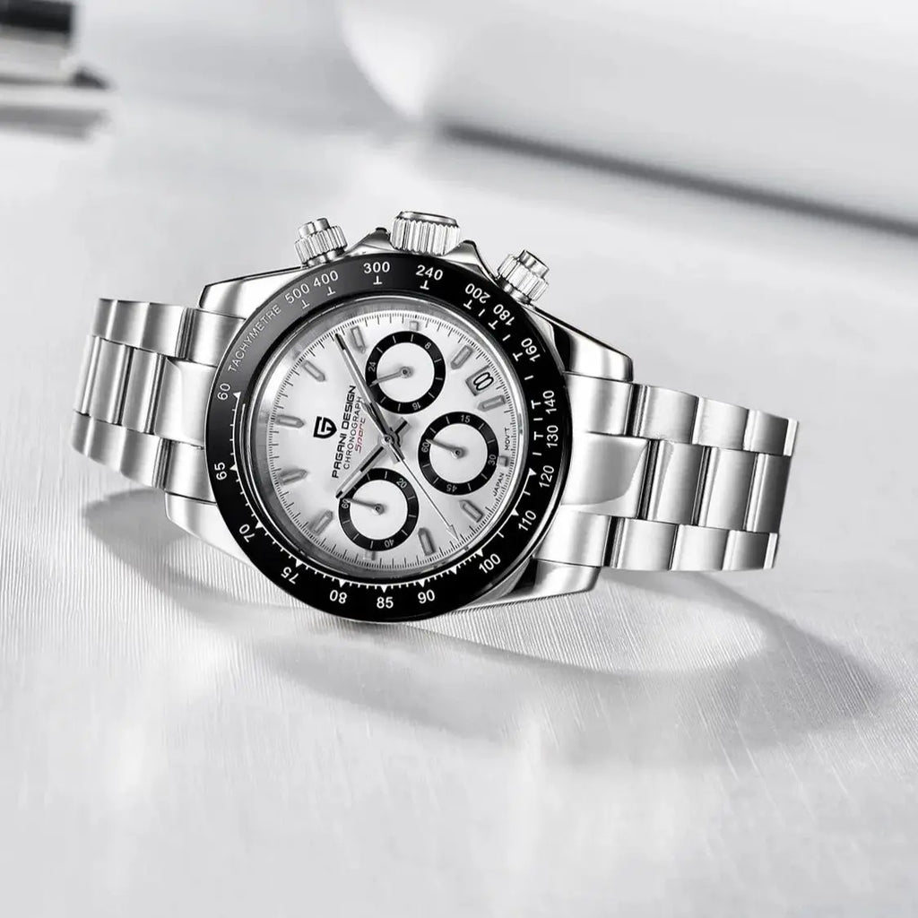 PAGANI DESIGN 2025 New Men Watches Luxury AR Sapphire crystal Quartz Watch Men Waterproof Sport Chronograph Automatic Date Watch