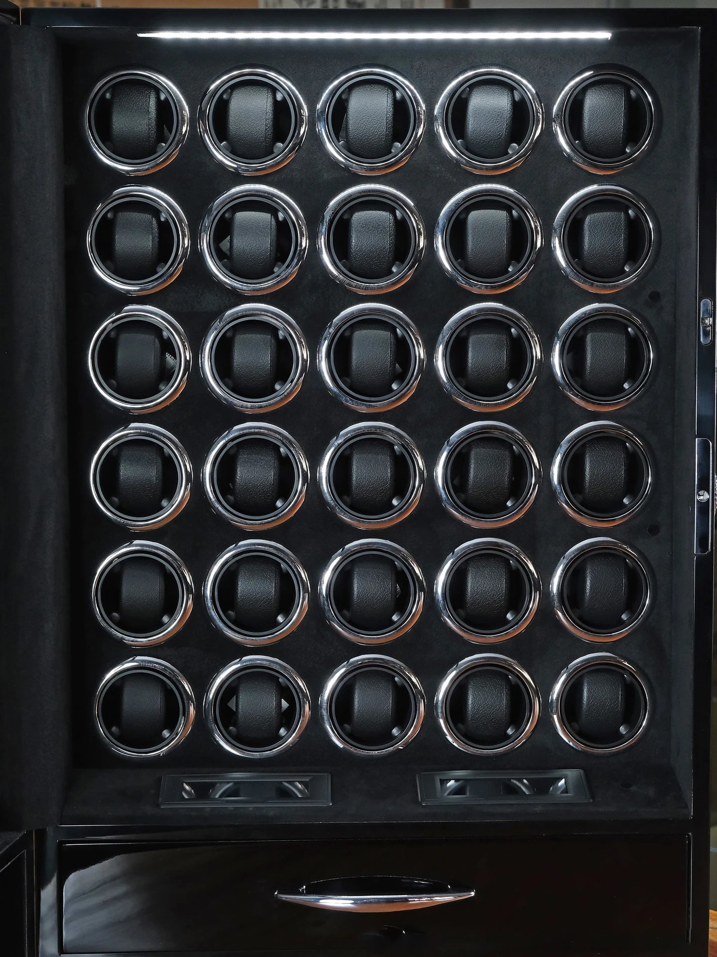 Watch Winder Mechanical watch, self swinging device, rotating device, fingerprint unlocking, automatic winding device, watch box