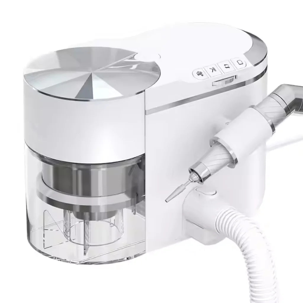 New Design 2-in-1 240W Electric Buit-in Dust Extractor Nail Drilling Tool for Manicure Pedicure Salon