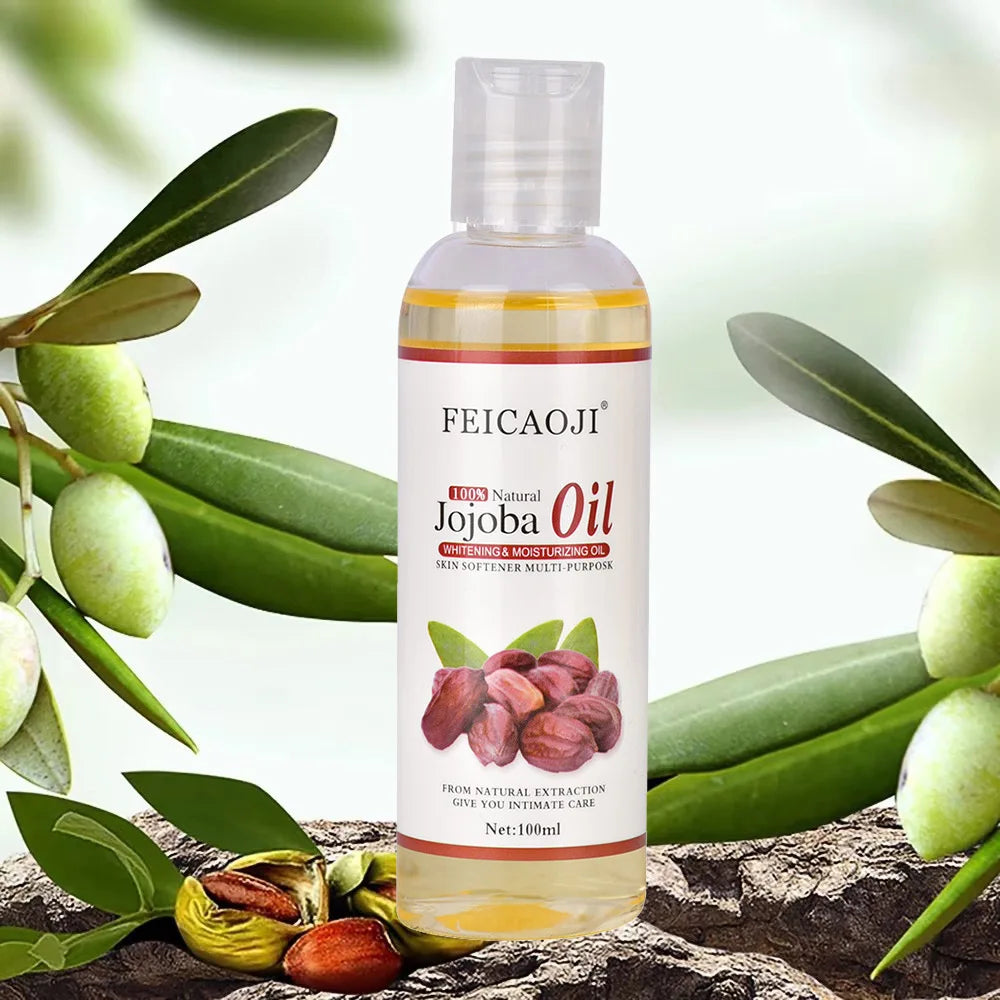 100ml Jojoba Body Oil Essential Oil Pure Natural Plant Oil Moisturizing Spa Scraping Massage Oil Health Care Skin Care Body Care