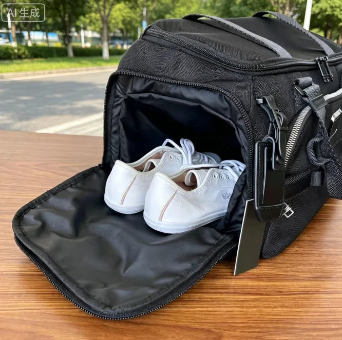 232722D Ballistic Nylon Travel Bag for Men, Casual Shoulder Handbag Fitness Duffle Bag