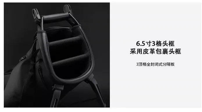 Youth Golf Bag 6.5 Inch Bracket Small Practice Bag for Men And Women Portable Compact Club Storage Bag