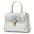 Women's handbag Women Genuine Leather Bag Crocodile skin Women's bags luxury designer handbag Women Leather Handbag Brand women