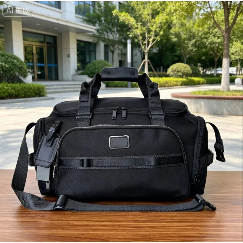 232722D Ballistic Nylon Travel Bag for Men, Casual Shoulder Handbag Fitness Duffle Bag
