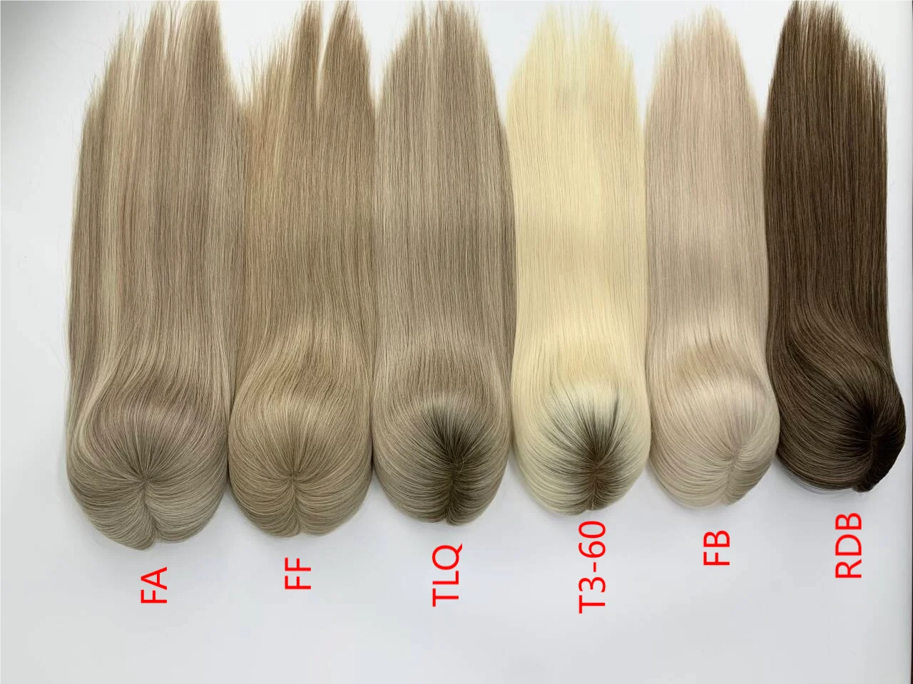 Premium High-Density Topper | Virgin Human Hair | Monofilament Base | No Short Hair | Wide Color & Size Range