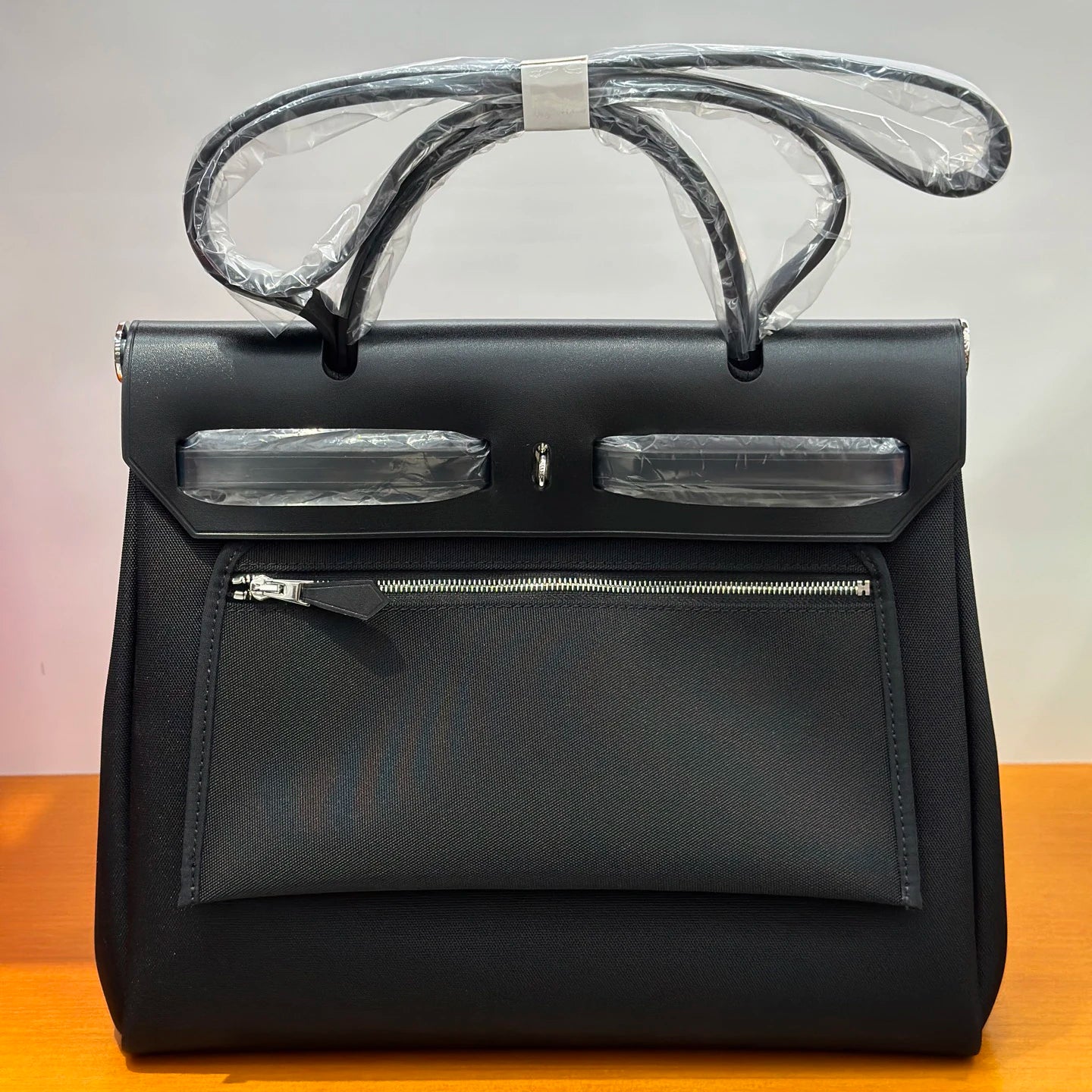 Canvas Handbag Patchwork Leather Retro Women's Bag Crossbody Bag  Fashion Minimalist Versatile Commuter Bag Color Blocking