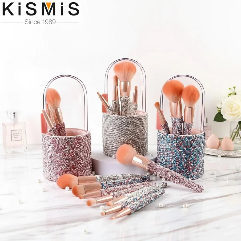 8pcs Professional Synthetic Makeup Brushes Set Powder Concealer Eyeshadow Cosmetic Brush Tools