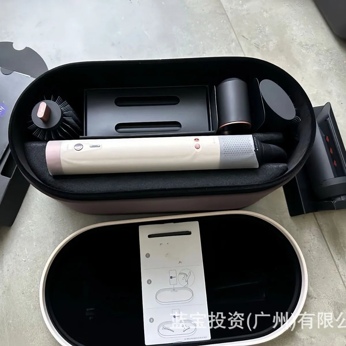 New ArivaL Complete Set of Accessories for HS09 New Hair Curler - Multi-Functional Styling Hair Dryer & Hair Straightener