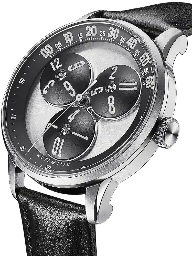 Super Luminous Independent Watchmaking Sapphire Stainless Steel Mechanical Watch Personalized Automatic Fashion Large Dial
